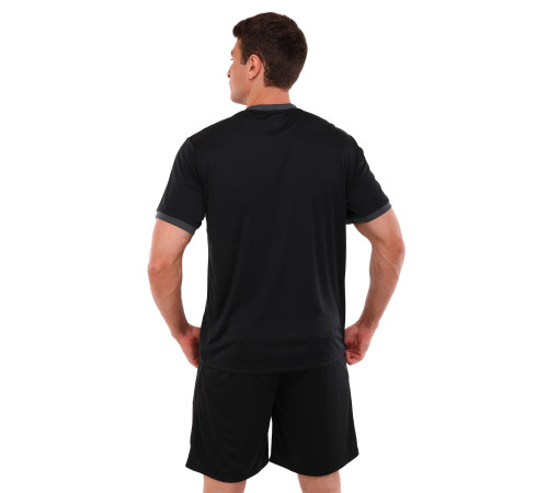 Футболка футбольного судді Joma REFEREE S-2XL чорний-сірий
