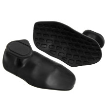 Накладки на долоні грипси Gym Grips Gloves для силових тренувань та турніка силіконові нековзні SP-Sport 2 шт чорний