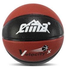 М'яч баскетбольний CIMA VELOCITY-X розмір 7 коричневий-чорний