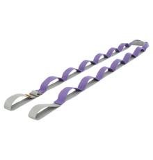 Стрічка стропа з петлями для розтяжки Stretch Strap з дверним якорем SP-Sport 14 петель кольори в асортименті