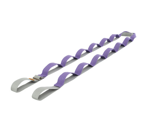 Лента стропа с петлями для растяжки Stretch Strap с дверным якорем SP-Sport 14 петель цвета в ассортименте