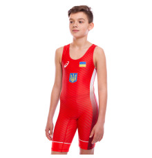 Тріко для боротьби дитяче UKRAINE SP-Sport зріст 120-180см кольори в асортименті