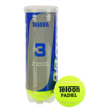 М'ячі для падел-тенісу TELOON PADEL TP-6063 3шт салатовий