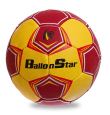 М'яч гандбольний BALLONSTAR размер 1 червоний-жовтий
