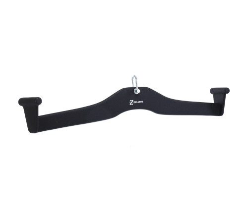 Рукоятка для тяги вниз c широким хватом Lat Pull Down Bar нескользящее покрытие Mdbuddy размер 85х11х16,5см черный