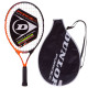 Ракетка для великого тенісу дитяча DUNLOP FORCE COMP 5-6років 21" чорний-помаранчевий