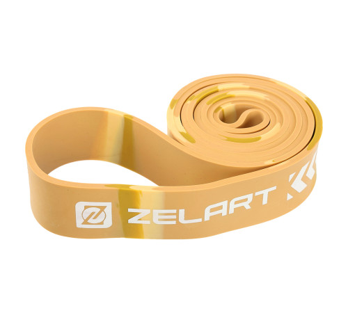 Гума петля для підтягувань та тренувань стрічка силова Zelart POWER BANDS хакі-камуфляж
