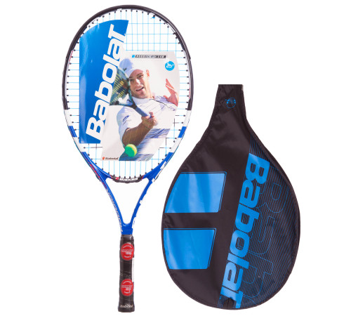 Ракетка для великого тенісу дитяча BABOLAT RODDICK 140 9-10років 25" блакитний