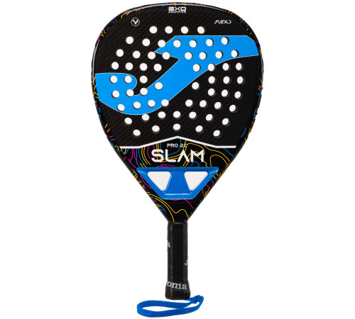 Ракетка для падел-тенісу Padel Joma SLAM PRO чорний-блакитний