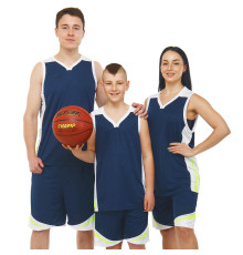 Форма баскетбольна майка та шорти LIDONG 3XS-6XL кольори в асортименті