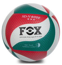 Мяч волейбольный FOX №5 PU цвета в ассортименте