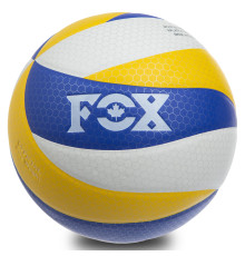 М'яч волейбольний FOX №5 PU кольори в асортименті