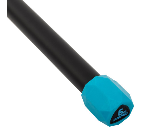 Бодибар Body Bar LiveUp вес 6кг черный-синий