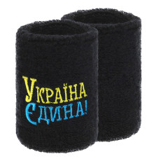 Напульсник спортивний махровий вбираючий вологу УКРАЇНА Єдина 1шт кольори в асортименті