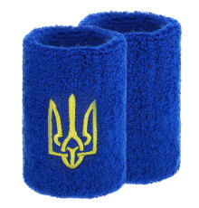 Напульсник спортивний махровий вбираючий вологу Герб України 1шт кольори в асортименті