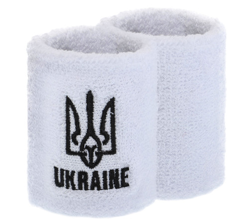 Напульсник спортивний махровий вбираючий вологу UKRAINE 1шт кольори в асортименті