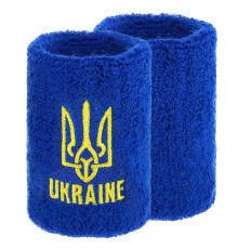 Напульсник спортивний махровий вбираючий вологу UKRAINE 1шт кольори в асортименті