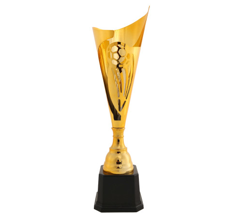 Кубок спортивный наградной SP-Sport Dynamic Football высота 40см золотой