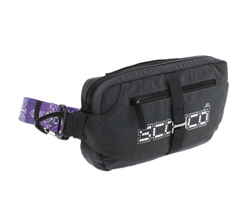 Сумка на пояс через плечо бананка SCOYCO 3л 26,5х16х5см серый