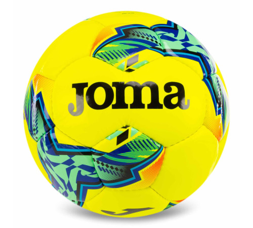 Мяч футбольный Joma DALI IV №4 желтый-синий