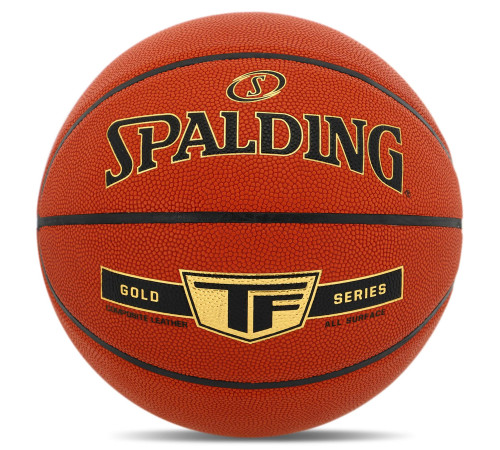 Мяч баскетбольный SPALDING TF GOLD размер 7 оранжевый