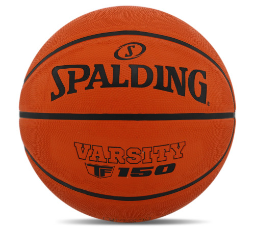 Мяч баскетбольный резиновый SPALDING SLAM DUNK размер 7 оранжевый