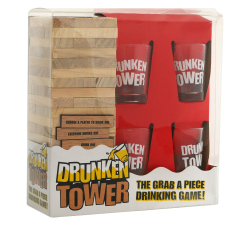 Дженга п'яна башня настільна гра SP-Sport Drunken Tower Jenga дерево