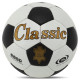 М'яч футбольний BALLONSTAR CLASSIC Leather №5 білий-чорний