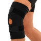Наколенник регулируемый с открытой коленной чашечкой и ребрами жесткости MUTE 1шт черный