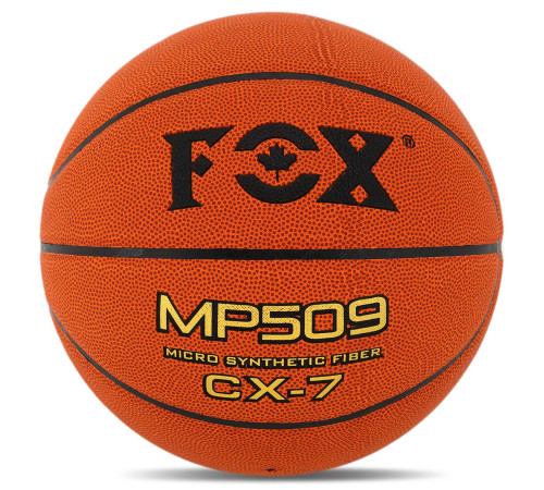 Мяч баскетбольный FOX MP509 размер 7 оранжевый