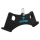 Рукоятка для тяги вниз з широким хватом Wide Triceps grip нековзне покриття LiveUp чорний