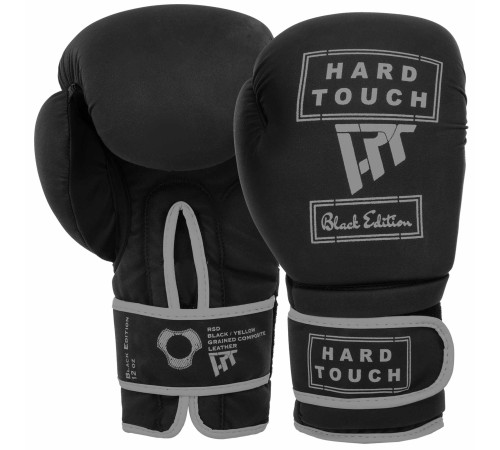 Рукавиці боксерські на липучці PU HARD TOUCH 10-14 унцій кольори в асортименті
