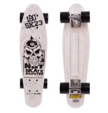 Пенні борд Penny Board круїзер пластиковий 22" SP-Sport білий