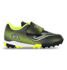 Сороконожки детские Joma GOL JR размер 26-34 черный-салатовый