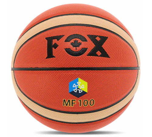 Мяч баскетбольный FOX №7 PU оранжевый