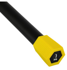 Бодібар Body Bar MDbuddy вага 1кг чорний