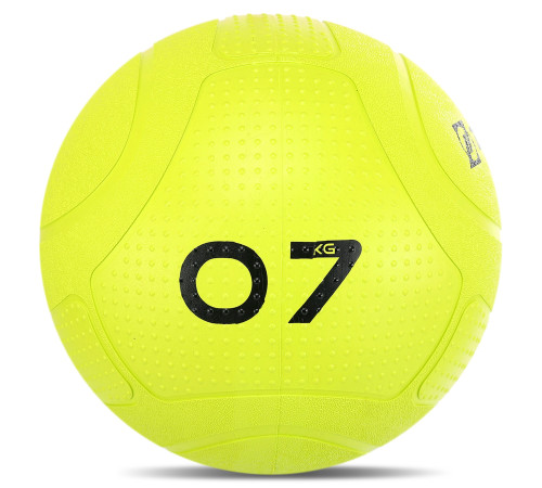 Слэмбол мяч набивной для кроссфита и фитнеса Slam Ball Mdbuddy 7кг салатовый