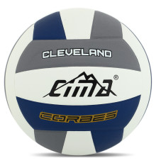 М'яч волейбольний CIMA CLEVELAND CORBES №5 PU білий-сірий-синій