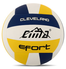 М'яч волейбольний CIMA CLEVELAND EFORT №5 PU білий-жовтий-синій