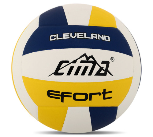 М'яч волейбольний CIMA CLEVELAND EFORT №5 PU білий-жовтий-синій