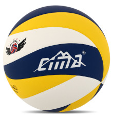 Мяч волейбольный CIMA №5 PU белый-желтый-синий