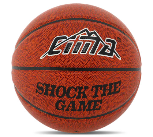 М'яч баскетбольний CIMA SHOCK THE GAME розмір 7 коричневий