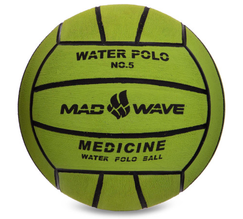 М'яч для водного поло MadWave №5 зелений