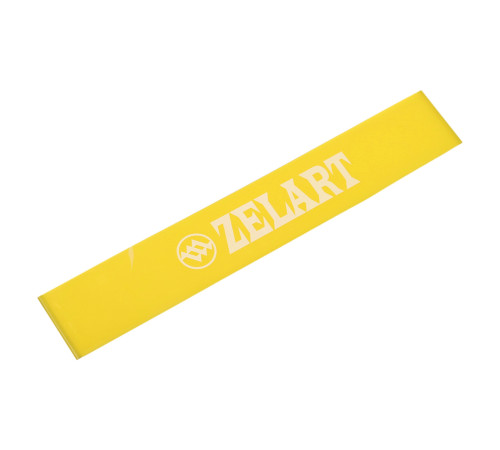 Резинка для упражнений лента сопротивления LOOP BANDS Zelart XXS жовтий