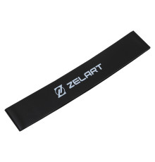 Резинка для упражнений лента сопротивления LOOP BANDS Zelart XL чорний