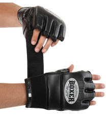 Рукавиці для змішаних єдиноборств MMA BOXER M-XL кольори в асортименті