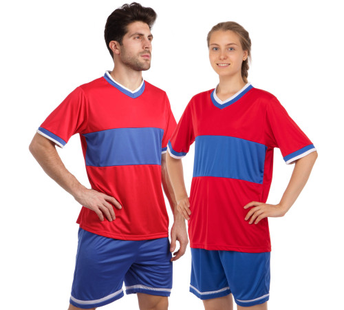 Форма футбольна комплект футболка та шорти SP-Sport Two colors M-XL кольори в асортименті