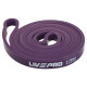 Резина петля для подтягиваний и тренировок лента силовая LiveUp SUPER BAND 7-16кг фиолетовый