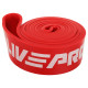 Резина петля для подтягиваний и тренировок лента силовая LiveUp SUPER BAND 23-57кг красный