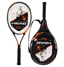 Ракетка для великого тенісу 27" HEAD Ti. Radical Elite grip-3 чорний-червоний